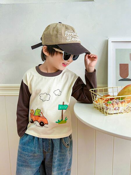 Children's cotton T-shirt for boys