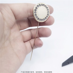 Pin-Type Straight Brooch Korean Style Girls' Corsage Personalized British Brooch Men's Suit Accessories