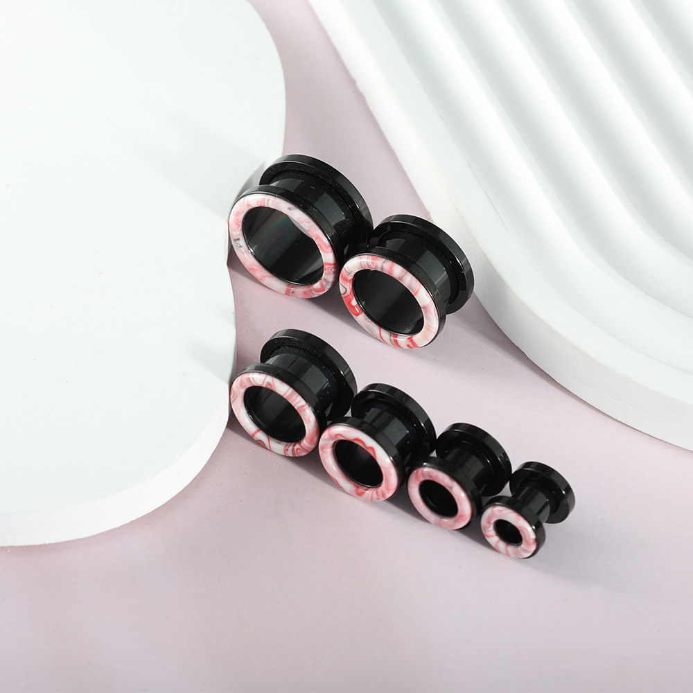 Labret piercing jewelry detail image