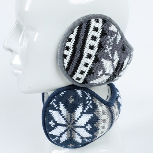 Winter warm men's earmuffs, women's antifreeze ear protection earbags, plush ear warmers, outdoor cycling anti-cold earmuffs