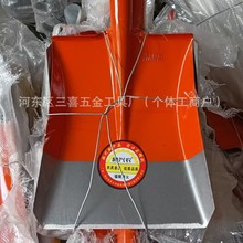 批发铁锹铁锨方头锹钢铲钢锹钢锨二号铁锹锰钢淬火方铲农工地专用