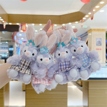 卡通可爱萌兔子毛绒玩具挂件小兔子公仔玩偶布娃娃女孩包包挂饰