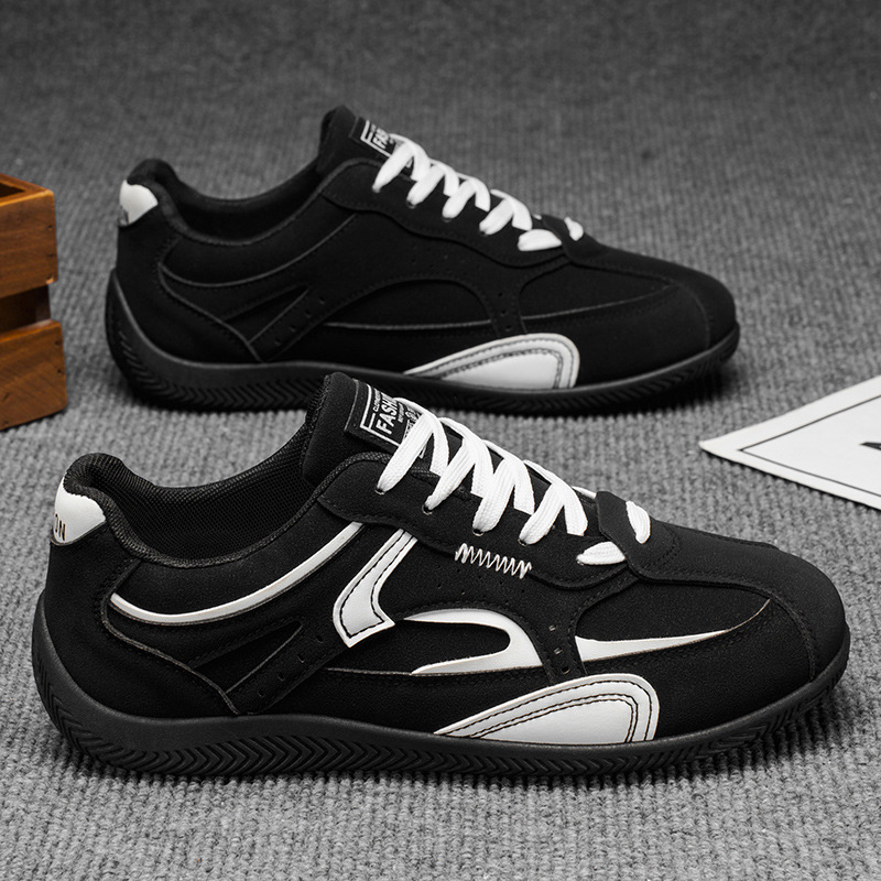 Zapatos de hombre 2025 nuevo otoño casual retro tendencia versátil estilo británico hombre explosivo entrenamiento de moda zapatos deportivos casuales