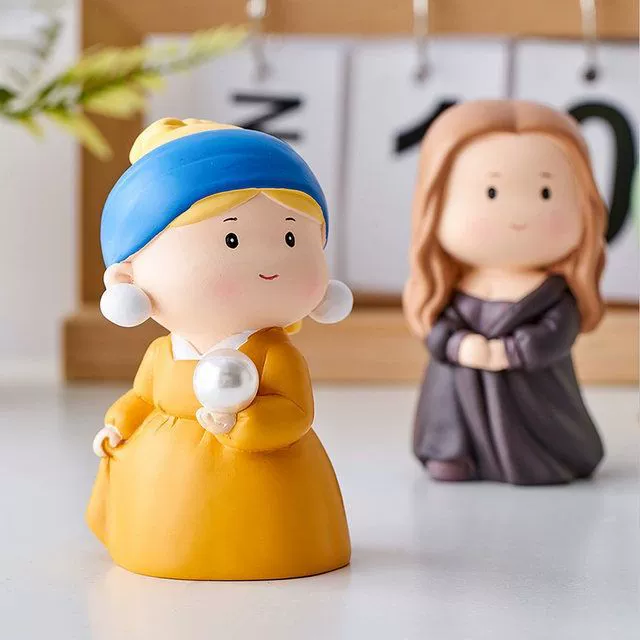 Ношение жемчужных сережек для девочек с большим художественным чувством, креативные милые маленькие украшения, офисные настольные подарки