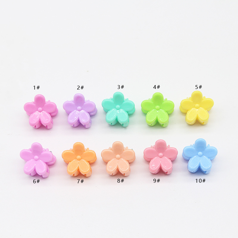 小さなヘアクリップ卸売1CMマカロンカラーのヘアアクセサリー、ヘアピン、小物用ヘアクリップ、前髪クリップ、ヘアアクセサリー、ミニクリップ、カスタムメイド