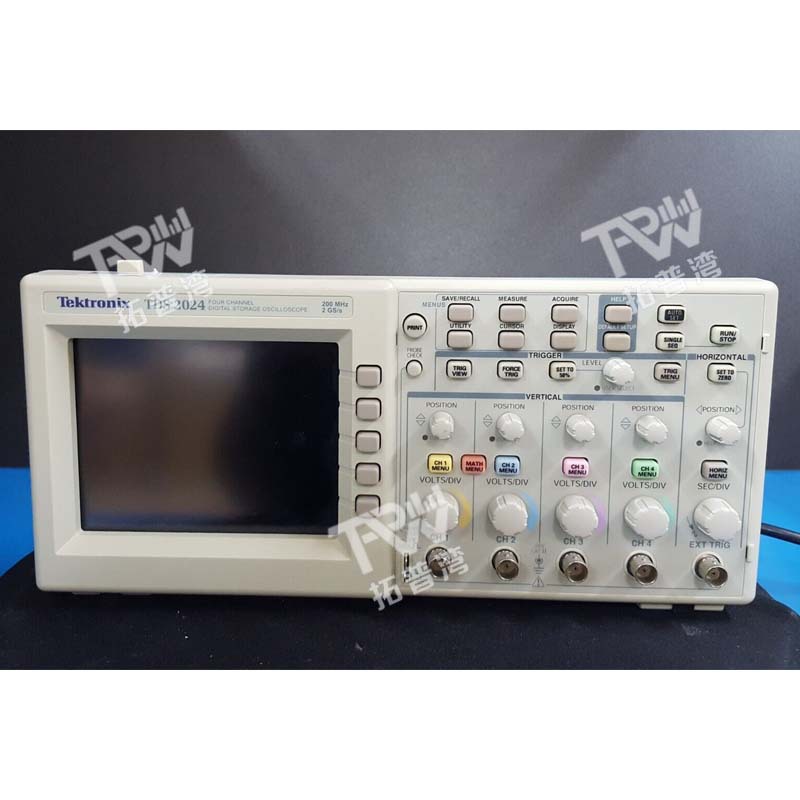 Tektronix 泰克 TDS2024 数字存储示波器 200 MHz 四通道