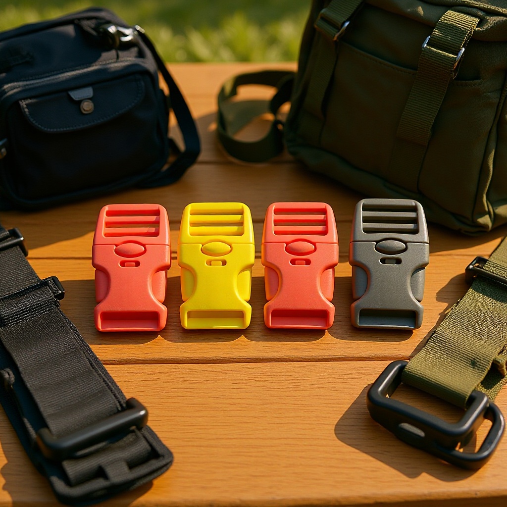 厂家供应双保险塑料插扣卡扣背包织带调节扣安全认证塑料插扣