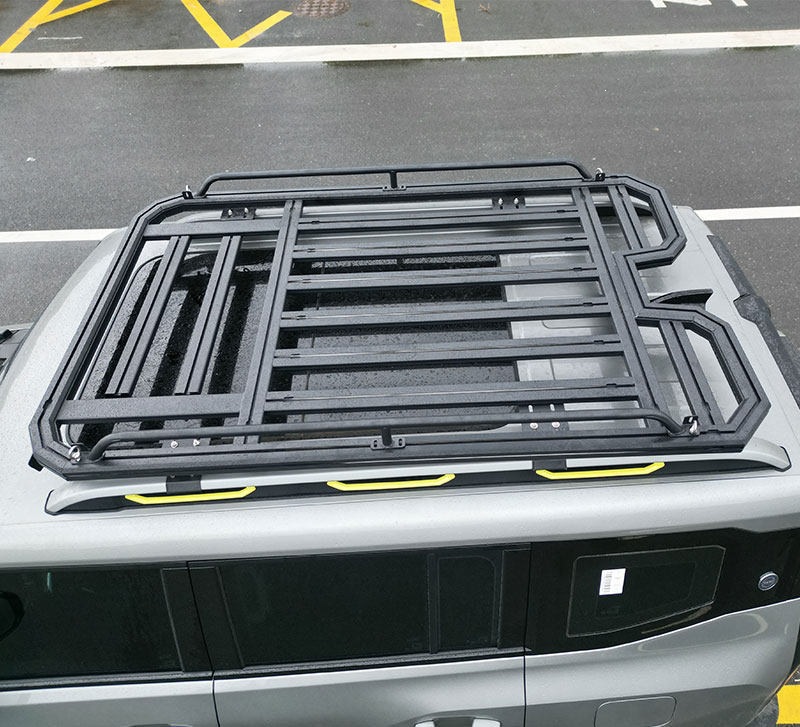 Off-Road Suv Car Roof Luggage Rack Frame Platform Reinforced Guardrail Barrier Fence Protective Rail Multifunctional
