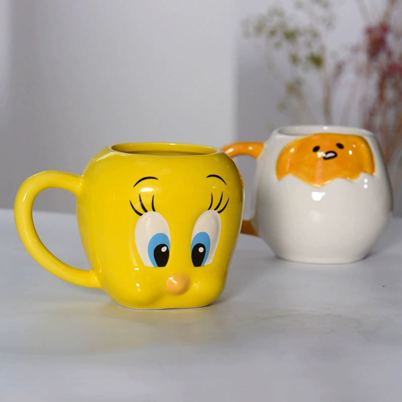 Выбранная керамика мультфильм Санригери Мерт Curommak чашка Дитяча чашка милая офисная кофейная чашка