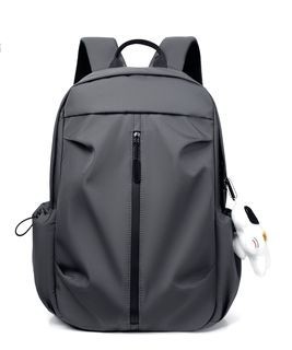 Muestra personalizada mochila de hombro de hombre simple de negocios ocio bolsas de computadora estudiantes al aire libre mochila de comercio exterior
