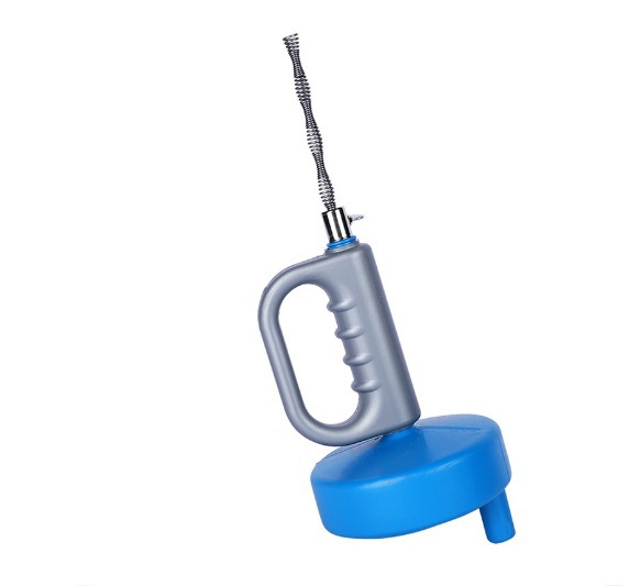 Herramienta de dragado de tubería de resorte de taladro eléctrico para dragar tubería a través del limpiador de alcantarillado Herramienta de drenaje de tubería de resorte