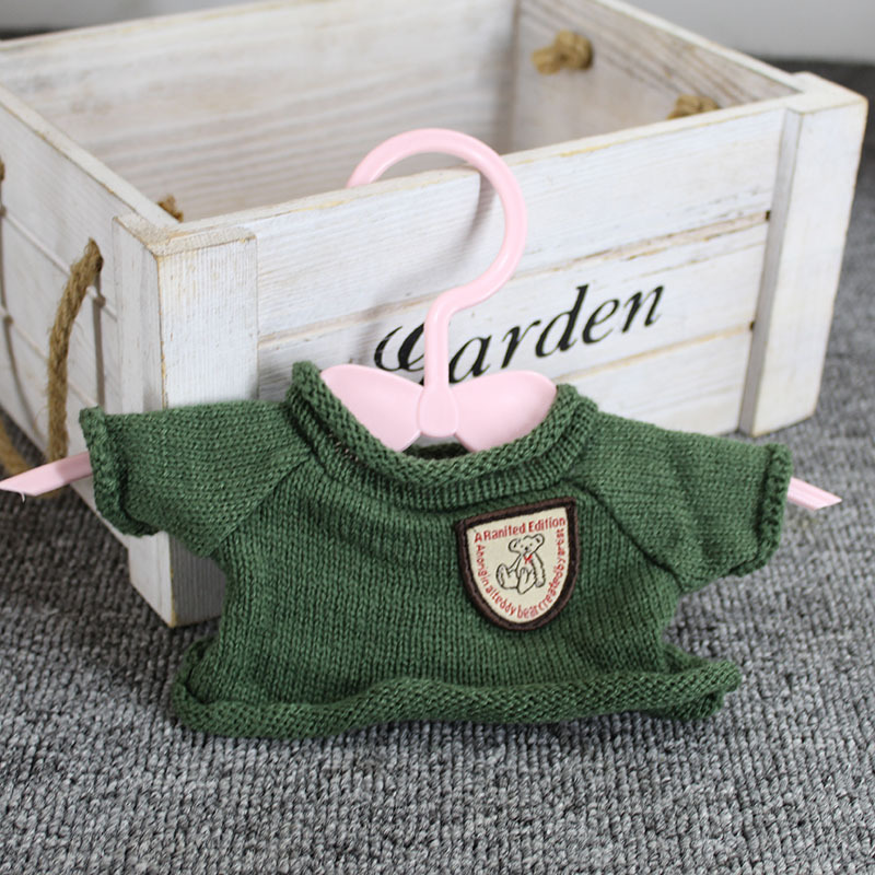 Cotton Doll Clothes Bear Replacement Sweater Sweater Teddy Bear Doll Doll Accessories Stuffed Toy 30cm Cotton Doll Clothes Bear Replacement Sweater Sweater Teddy Bear Doll Doll Accessories Stuffed Toy 30cm