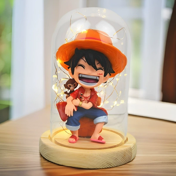 GK sitting position Luffy + glass cover