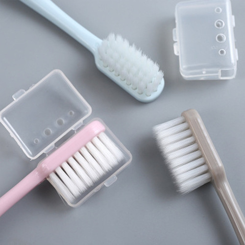 Macaron 4-pack adult toothbrush small head soft bristles ultra-fine household family combination pack male and female Morandi toothbrush