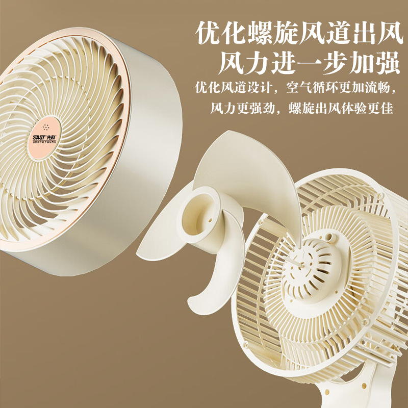 Ventilador eléctrico de circulación de aire Xianke Ventilador de piso doméstico Control remoto Ventilador de escritorio de viento grande Tipo de piso