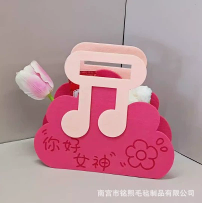 2024 новый фестиваль богини 38 ручной подарок практичный войлочный мешок женский день компания отправить сотрудникам высококачественный подарочный пакет