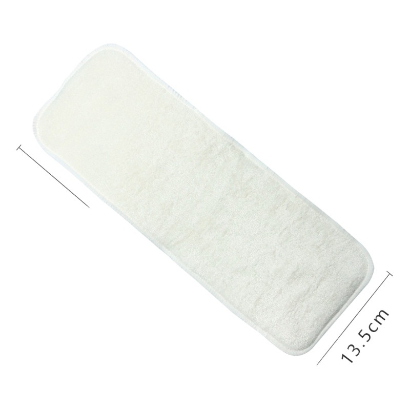 In stock fiber cloth diaper pad baby diaper pants pleated anti-side leakage washable reusable diapers