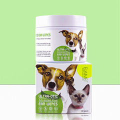 ELAIMEI寵物祛耳垢棉片 寵物護理抑菌濕巾清 潔耳蟎止癢去味