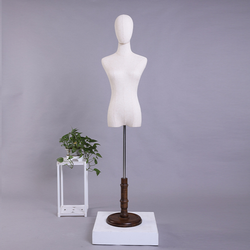Estilo coreano tienda de ropa modelo apoyos ventana femenina soporte de exhibición mesa de maniquí modelo de ropa de mujer estante antiguo modelo de vestido de boda