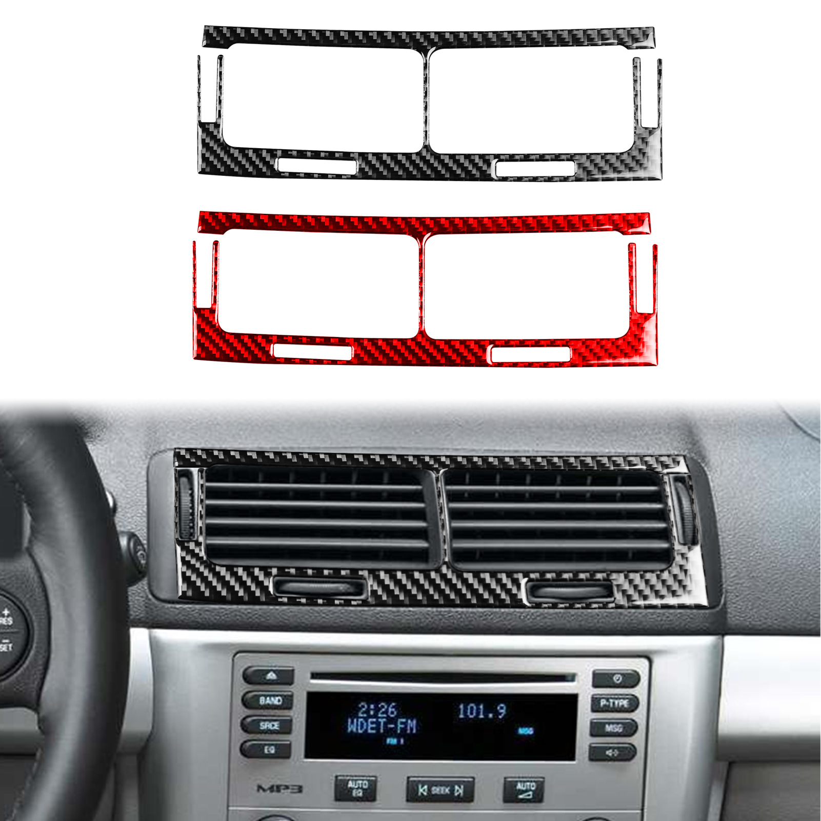 Suitable for Chevrolet 05-10 Cobalt carbon fiber interior modification central control gear steering wheel car lifting