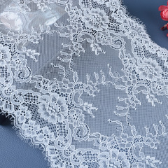 Eyelash Lace Trim, Jin'an Hollow Elastic Lace Edge, Lace Trim for Underwear & Apparel Accessories—Factory Supplier