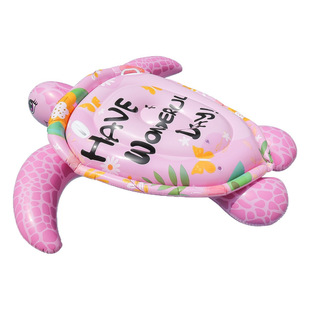 Factory New Pvc Hot-Selling Adult Floating Bed Ride Outdoor Water Pink Turtle Hammock Inflatable Water Toy