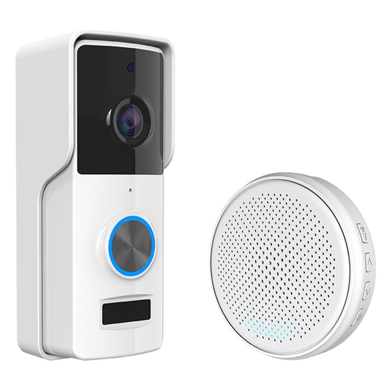 Timbre inalámbrico WiFi música para el hogar DingDong timbre inteligente monitoreo intercomunicador de dos vías tuya timbre visual transfronterizo