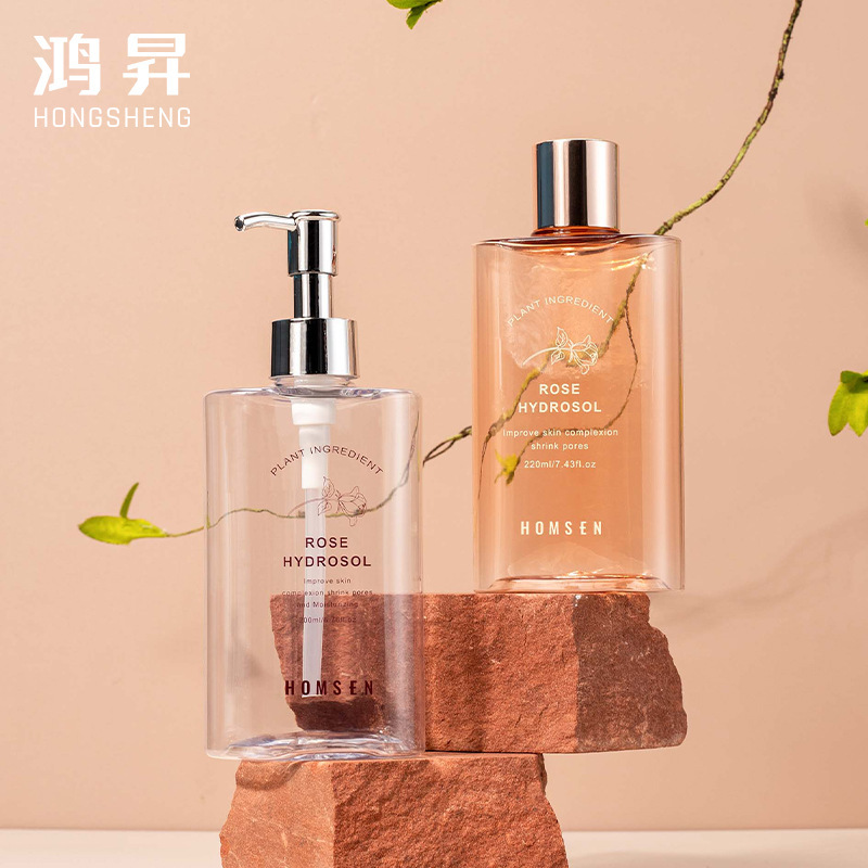 鸿昇新款PET200ml身体乳洗护洗手液沐浴露洗发水瓶分装瓶型