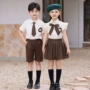小学生夏季定制毕业校服