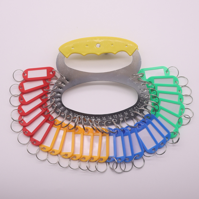 Stainless Steel Key Tray 18 Digits 28 Digits 36 Digits Warehouse Hotel Storage Key Strings Can Mark Key Tag Key Board