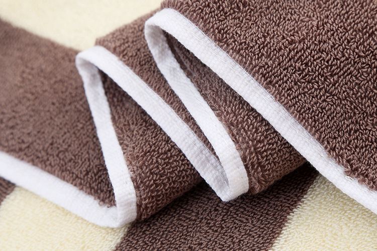 120克彩条毛巾  15033217111