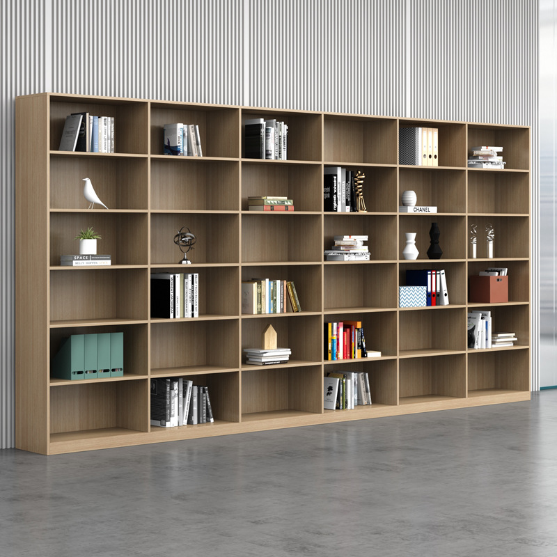 Gabinete de archivos, gabinete de archivos, gabinete de biblioteca, gabinete de escritorio, gabinete de exhibición de madera, fábrica de viento moderno y simple suministro directo