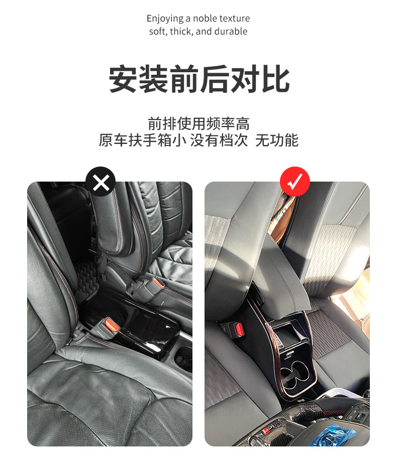 Suitable for Hong Kong and Macau Toyota Noah/Voxy80 90 Series Armrest Box and Honda Stepwgn Jewelry Box Modification