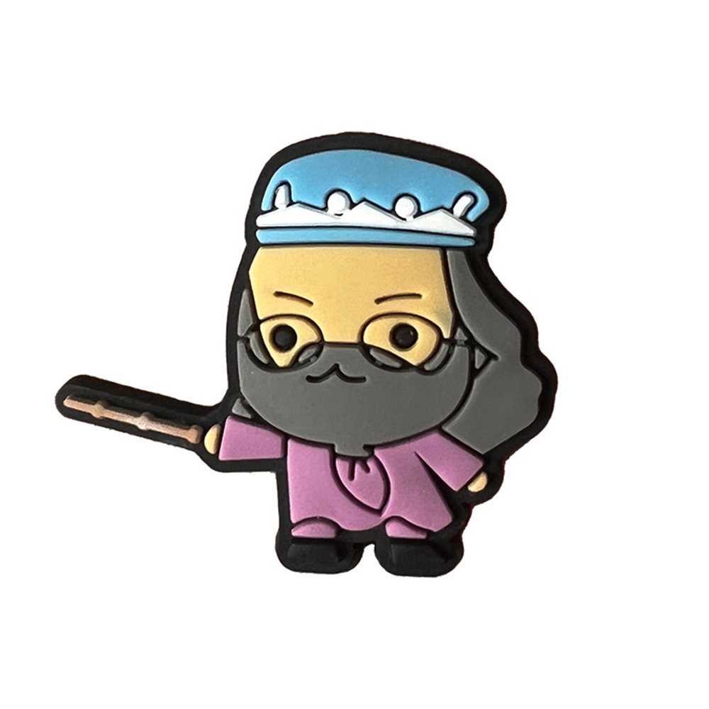 Harry Potter serie agujero Zapatos de flores hebilla CROC jardín zapatos accesorios hebilla decorativa Amazon Venta caliente