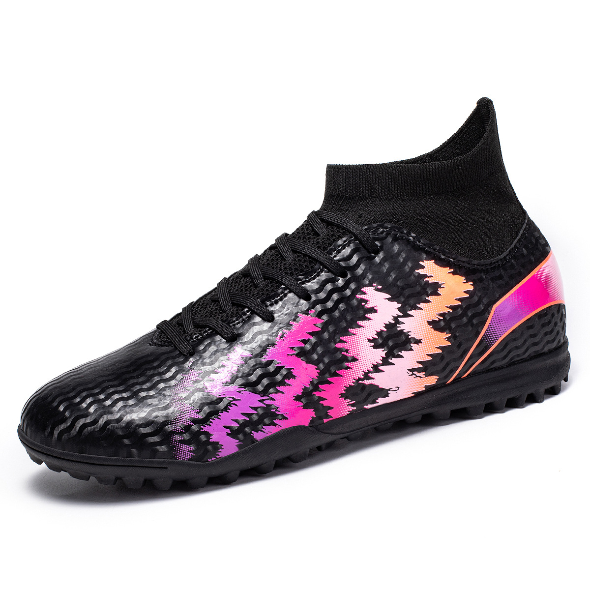 Nuevos zapatos de entrenamiento de césped para hombres y mujeres, zapatos de fútbol de césped transpirables, zapatos de fútbol