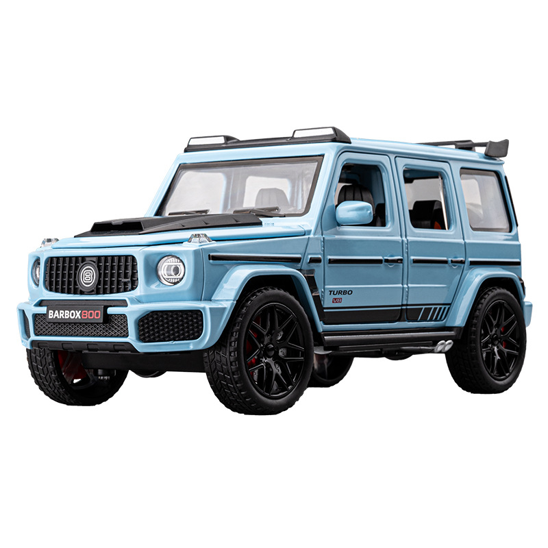 1: 22 Babos G800 aleación de automóviles sonidos y luminosos retroalimentación todoterreno coche de juguetes para niños gran ventana decoración transfronteriza