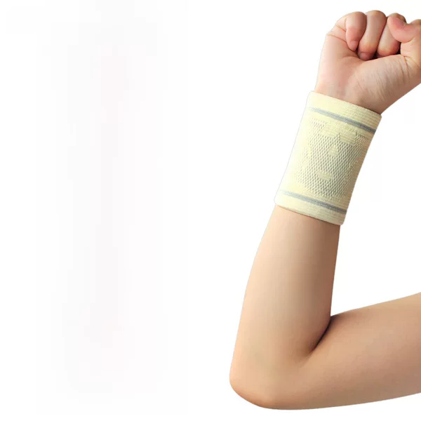 Sports wristband women's fitness knitted breathable wrist sleeve men's scar basketball table tennis badminton wrist protector