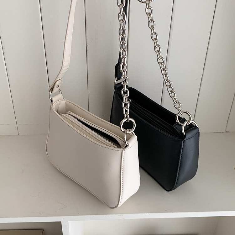 New niche design with high-end underarm stick bag, street PU single shoulder handbag, women's trend_voghion.com