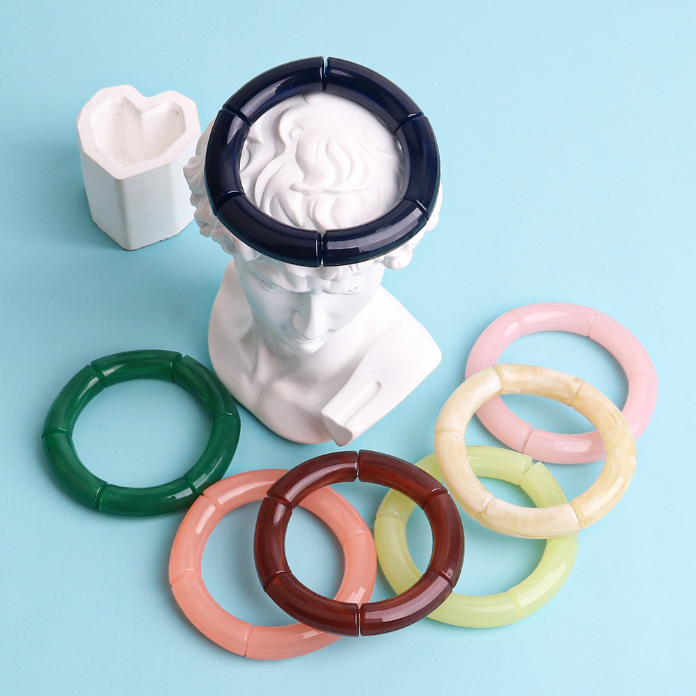 Fashion Geometric Arylic Plating Womenu0027S Bangle 1 Piece