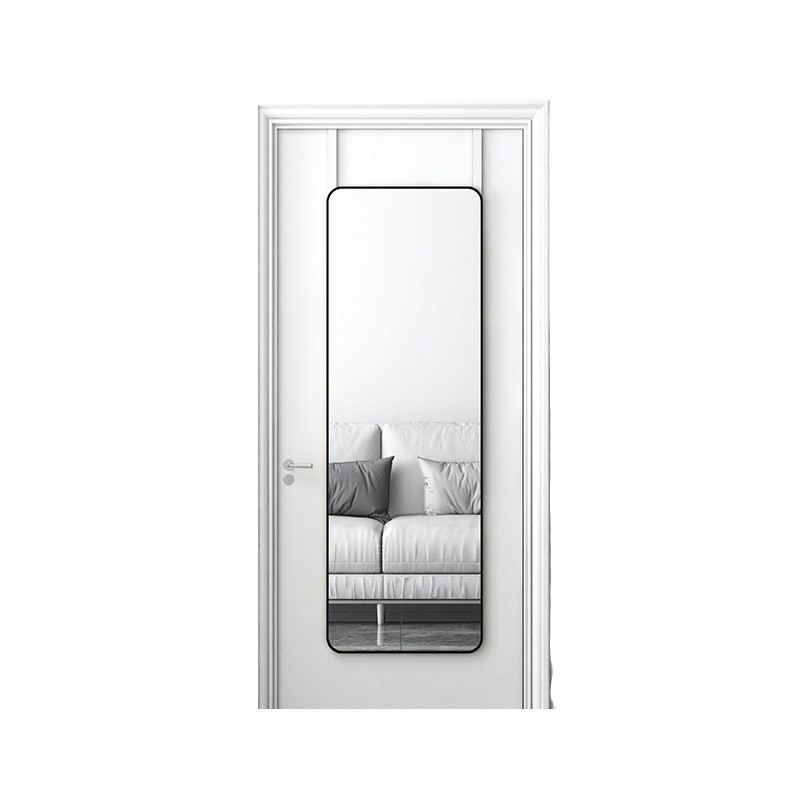 Espejo de vestir colgado en la pared dormitorio colgado en la pared puerta de espejo trasero colgado sin perforación casa colgado en la pared prueba casa mujer cuerpo completo espejo