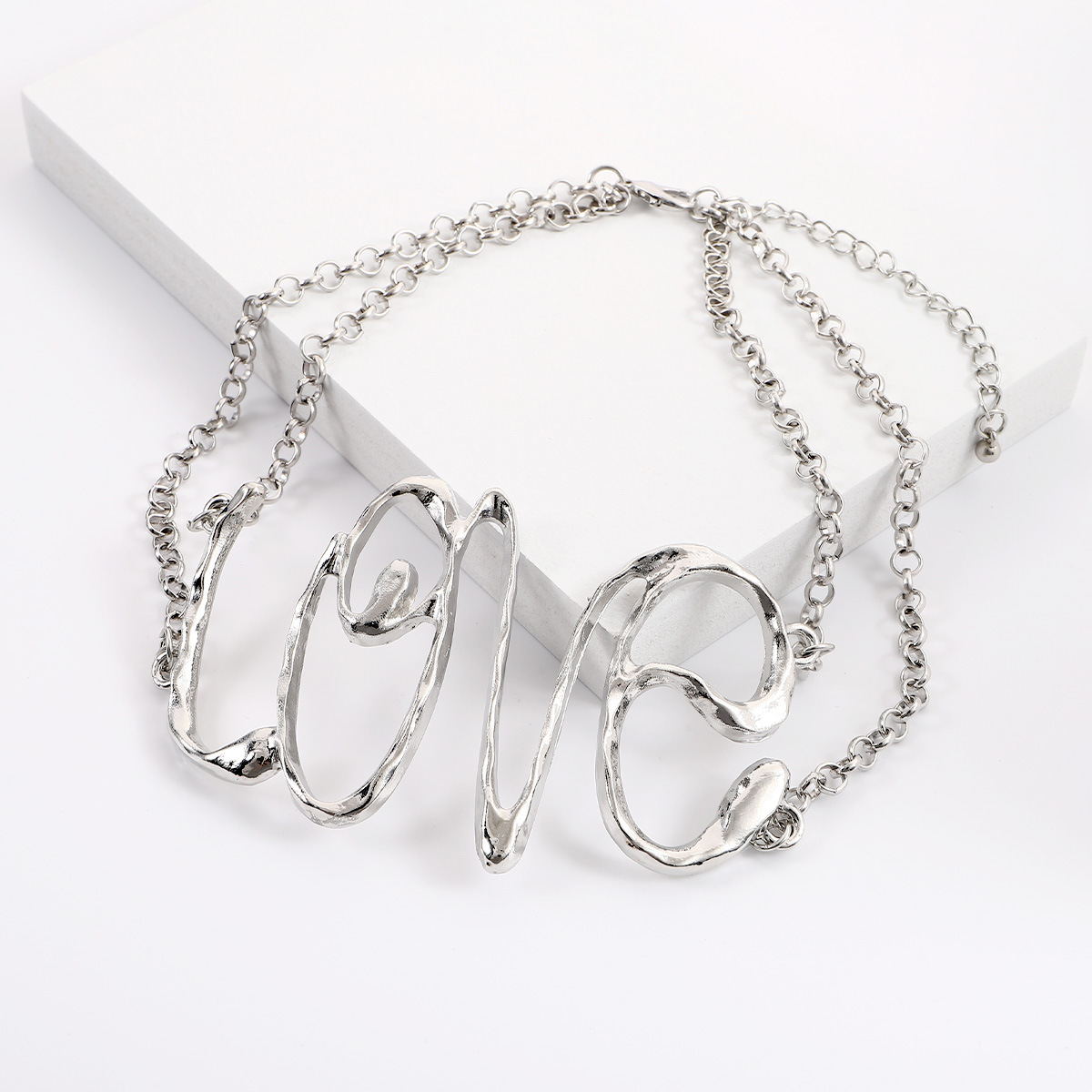 1 Piece Fashion Letter Alloy Plating Womenu0027S Necklace