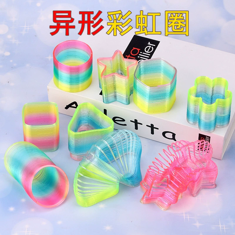 Rainbow неоновый классическийSlinky, игрушка, новая коллекция, ностальгия, 12 штук