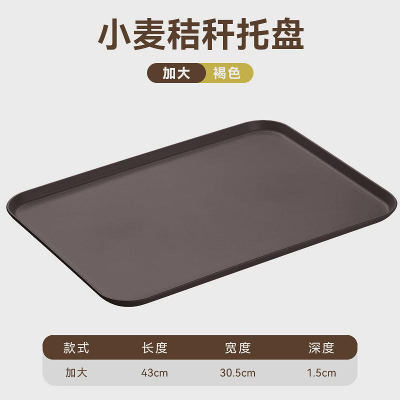 2 Size Plastic Fruit Dessert Tray Desktop Food Storage Plate