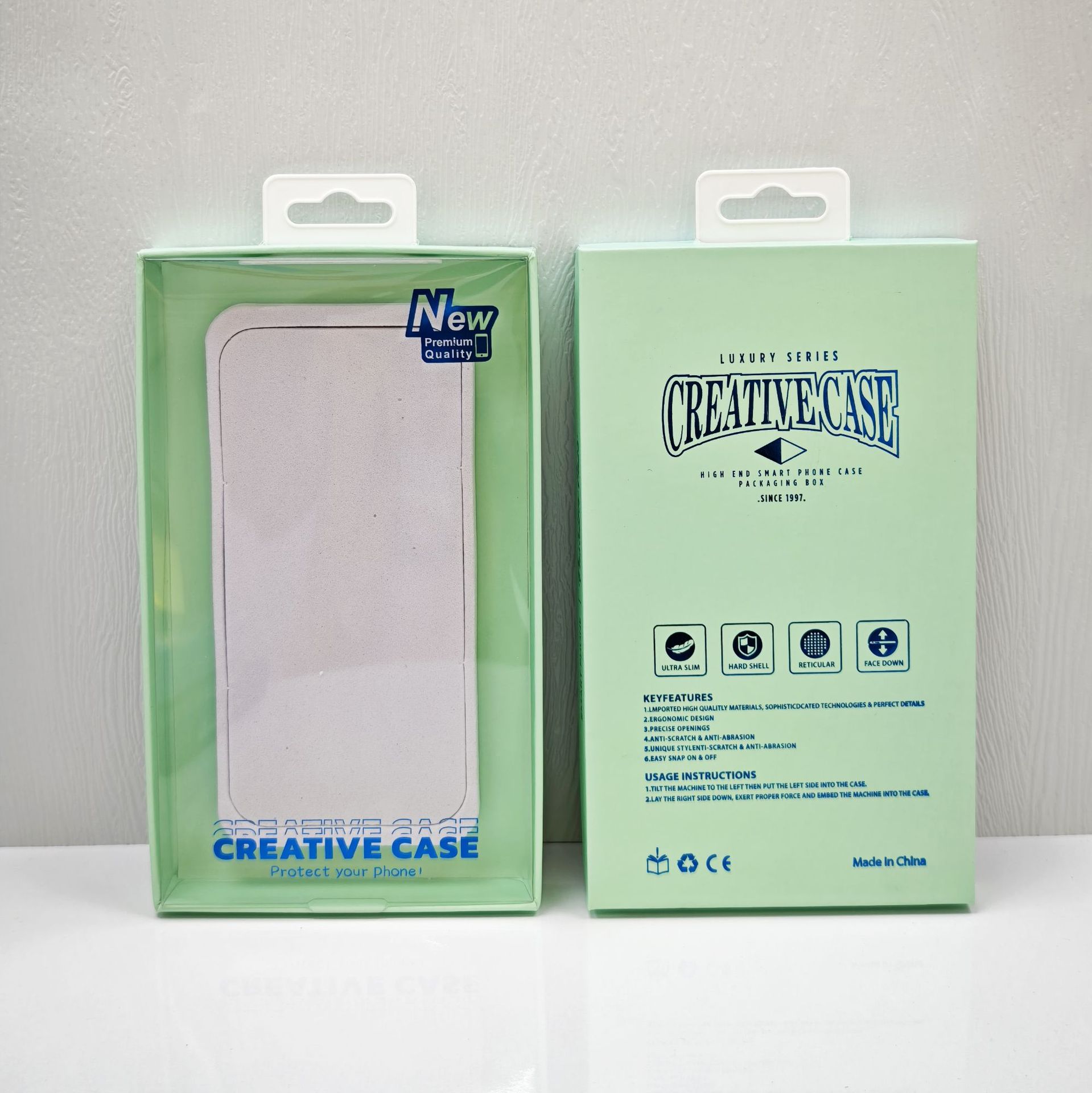 스타일 2(189*110*20)mm, 하단 쉘 내부 지지대가 통합된 흰색 EVA 스폰지로 크기 조절 가능