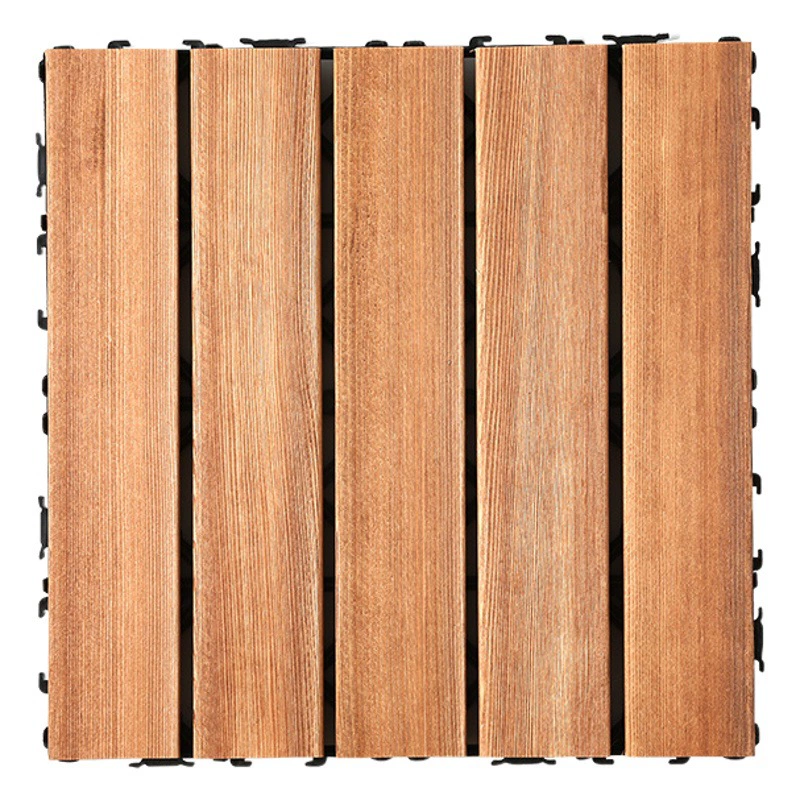 Открытый антикоррозийный деревянный пол терраса Двор Сад сращивания пол балкон открытый водонепроницаемый карбонизированный камфорный сосновый пол