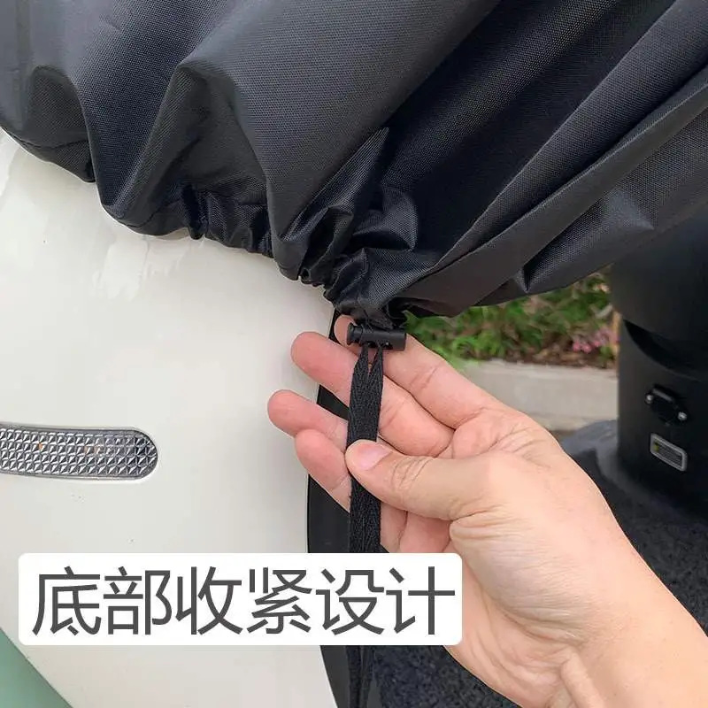 Motorcycle Front Cover, Motorcycle Handlebar Dust Cover, Electric Vehicle Dashboard Sun Protection Ear-Style Cover