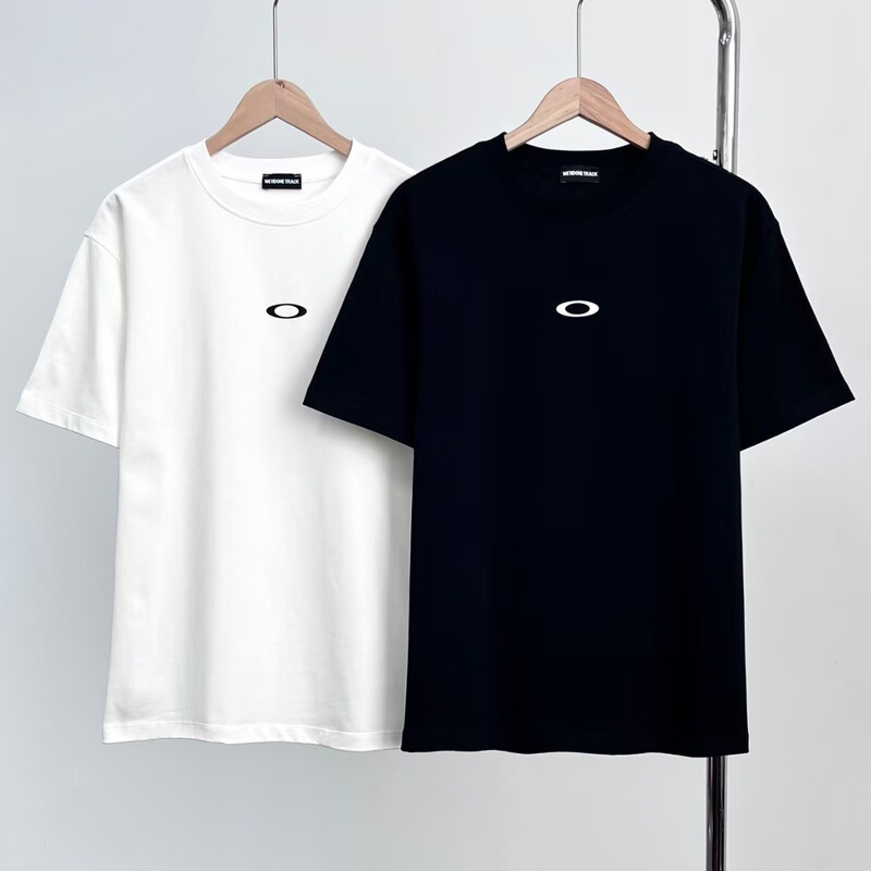 We11 Niche Trendy Brand Wellmiki Circle Print Summer Cotton Couple Short-Sleeved T-Shirt for Men We11 Niche Trendy Brand Wellmiki Circle Print Summer Cotton Couple Short-Sleeved T-Shirt for Men
