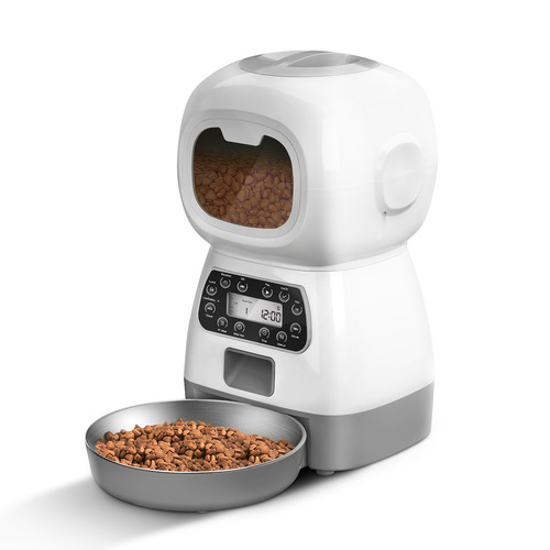 Amazon 3.5L Smart Pet Feeder with Phone Automatic Timed Recording Manual Feeding Direct Manufacturer Sale