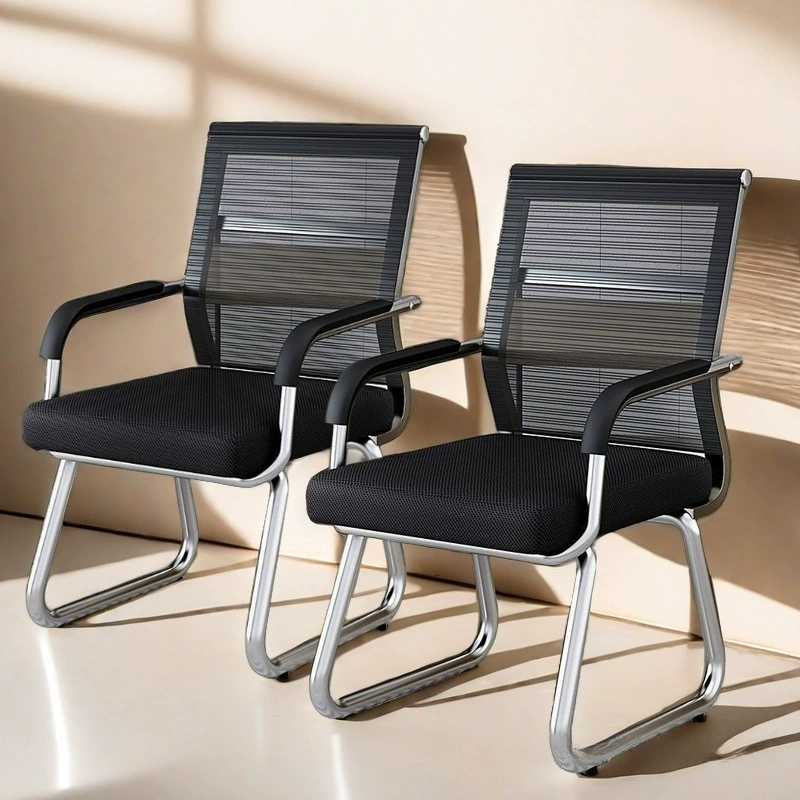 Офисный стул для сотрудников, удобный домашний стул с сеткой и бантом, стул для персонала, конференц-зал, студенческий стул по специальной цене, компьютерный стул со спинкой