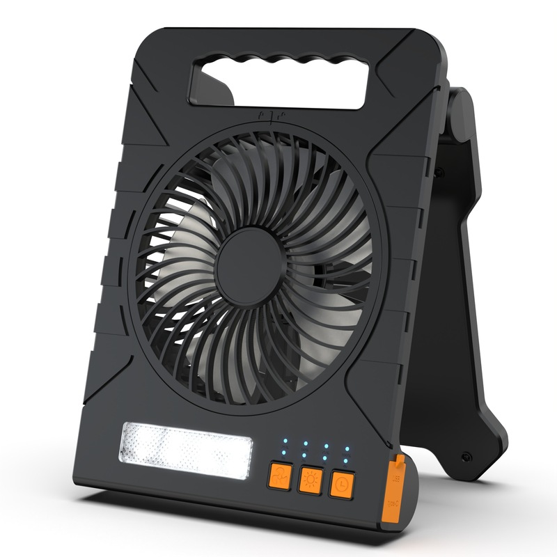 キャンプファン、キャンプテントファン、タイマー付きポータブルUSB充電式リチウム電池ファン、屋外ソーラーファン|undefined